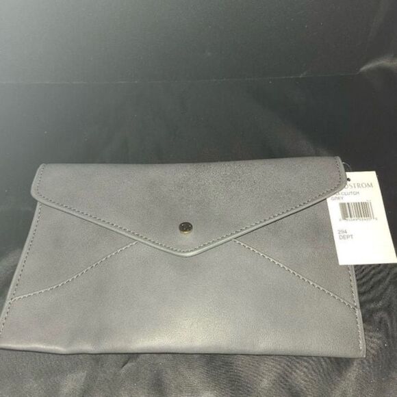 Danielle Nicole for Nordstroms Vegan Leather Envelope Clutch - Picture 1 of 7
